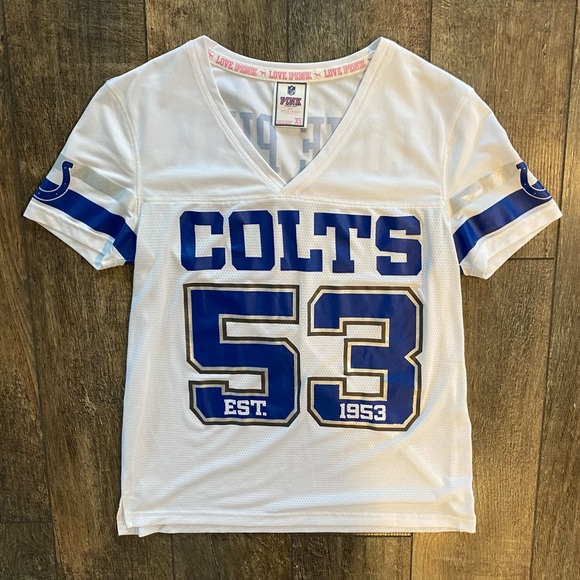 victoria’s secret pink indianapolis colts jersey - Picture 2 of 7